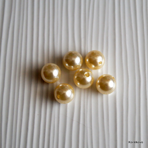 Voskovana perla maslov 12mm